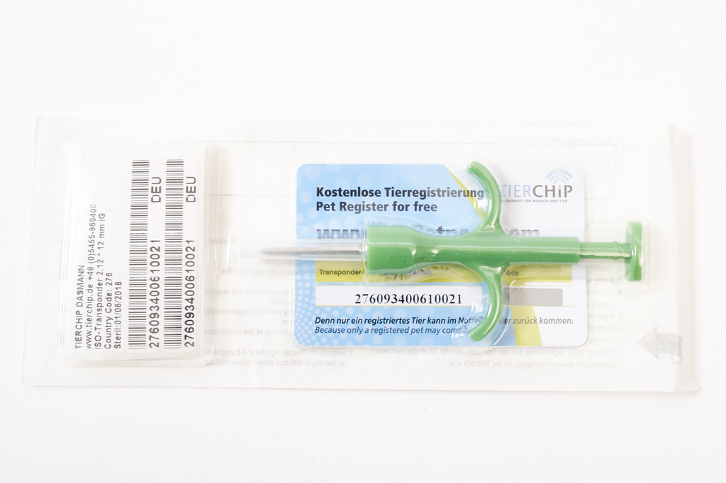Micro-Chip- Tierchip zur Kennzeichnung von Alpakas - Mein-Alpaka-Shop.de