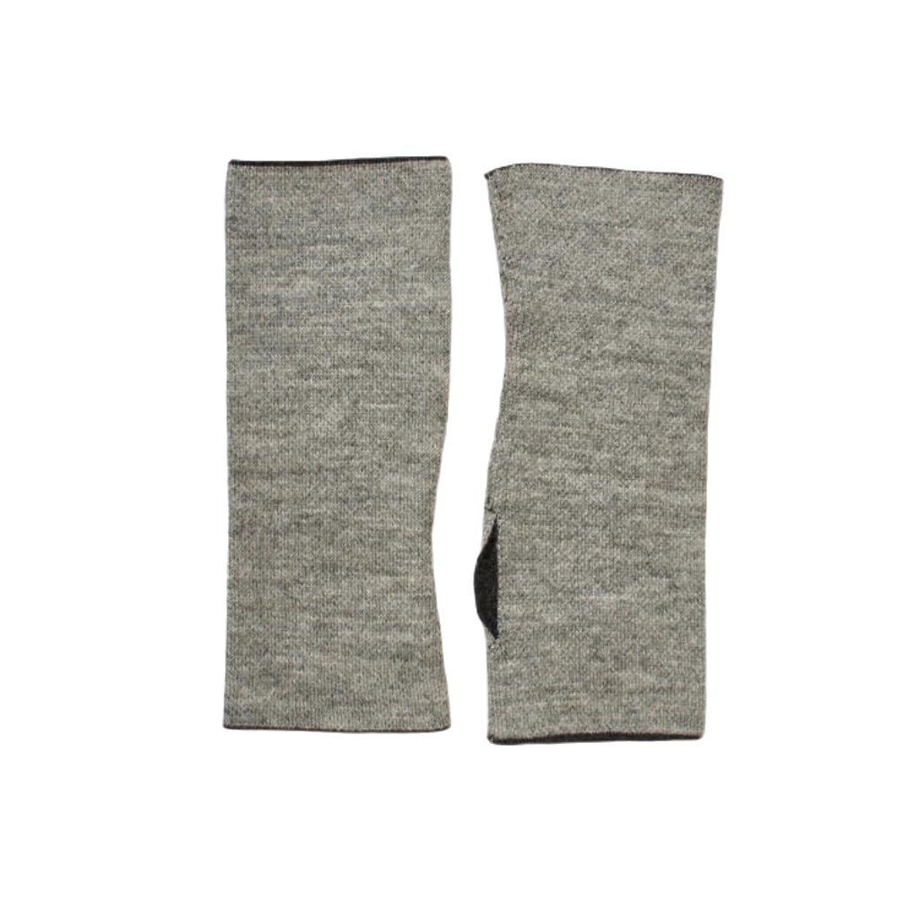 Wendbare Pulswärmer mit Daumenloch - Mein-Alpaka-Shop.de