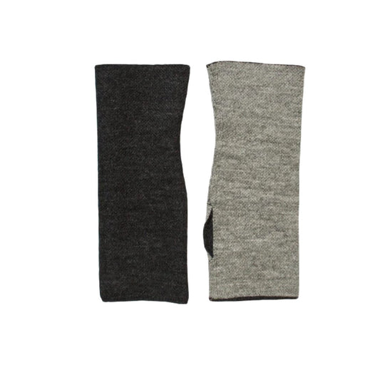 Wendbare Pulswärmer mit Daumenloch - Mein-Alpaka-Shop.de