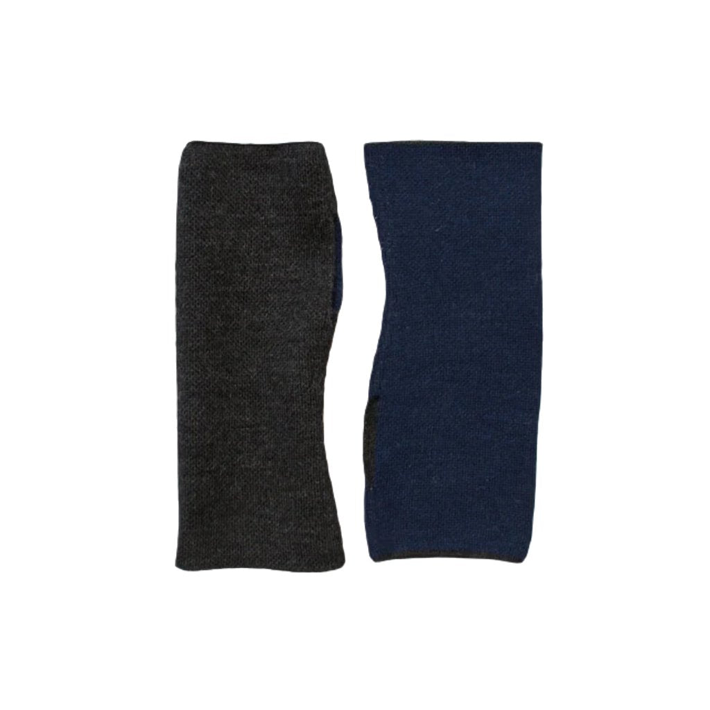 Wendbare Pulswärmer mit Daumenloch - Mein-Alpaka-Shop.de