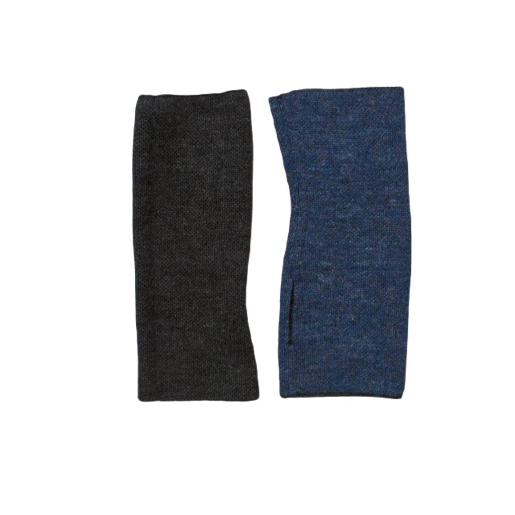 Wendbare Pulswärmer mit Daumenloch - Mein-Alpaka-Shop.de