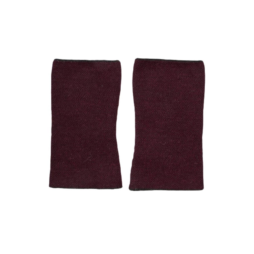 Kurze wendbare Armstulpen aus Alpakawolle - Mein-Alpaka-Shop.de