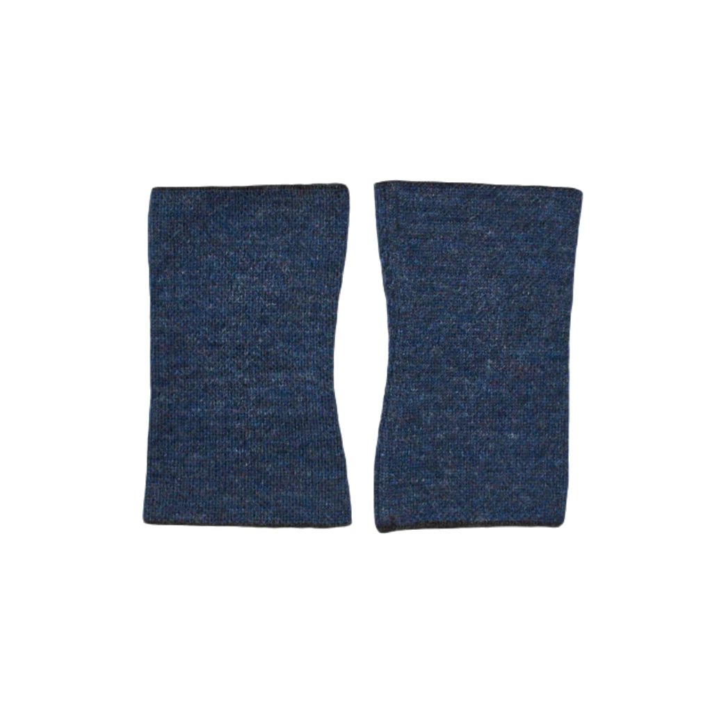 Kurze wendbare Armstulpen aus Alpakawolle - Mein-Alpaka-Shop.de