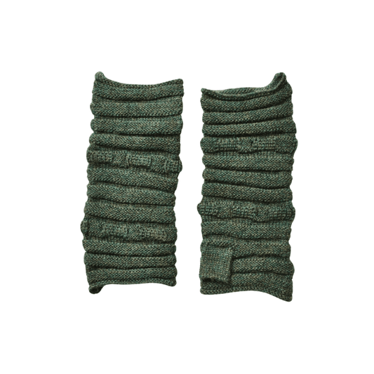 Tolle Pulswärmer aus 100 % Alpaka mit Volumen-Strick - Mein-Alpaka-Shop.de