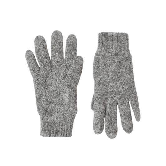 Gefütterte Finger-Handschuhe mit Alpaka-Wolle
