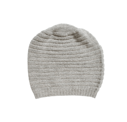 Leichte Beanie Mütze aus reiner Baby-Alpaka-Wolle