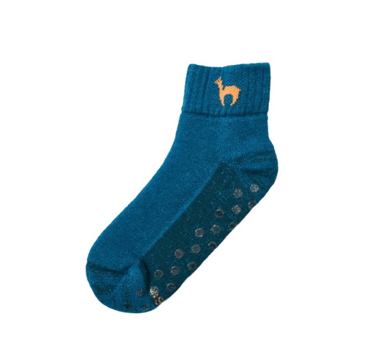 Warme Anti-Rutsch-Socken mit Alpaka-Wolle