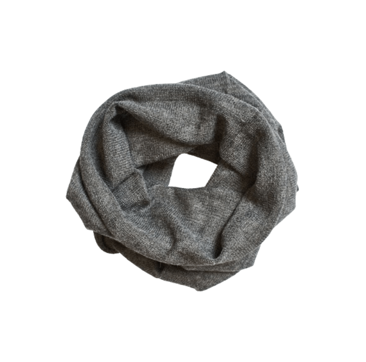 Feiner und leichter Loop-Schal aus Baby-Alpaka-Wolle