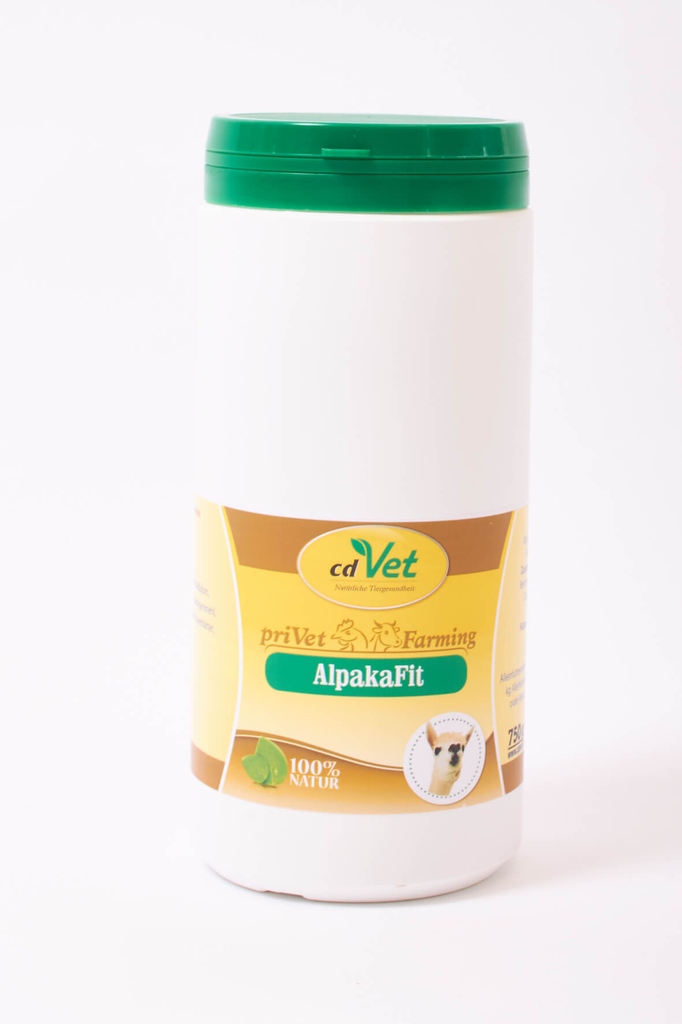 privet AlpakaFit - zur fütterungsbedingten Unterstützung des Stoffwechsels - Mein-Alpaka-Shop.de
