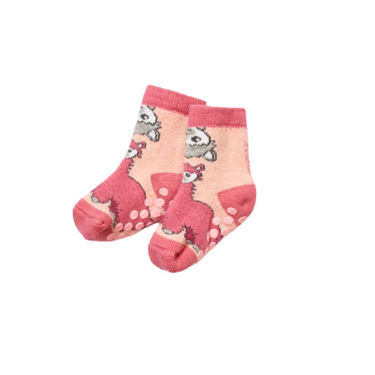 Anti-Rutsch-Socken mit Alpaka-Wolle für Babys und Kleinkinder