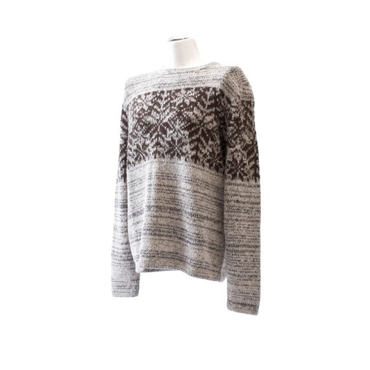 Kuschelig weicher Alpaka-Herren-Pullover im Norweger-Stil