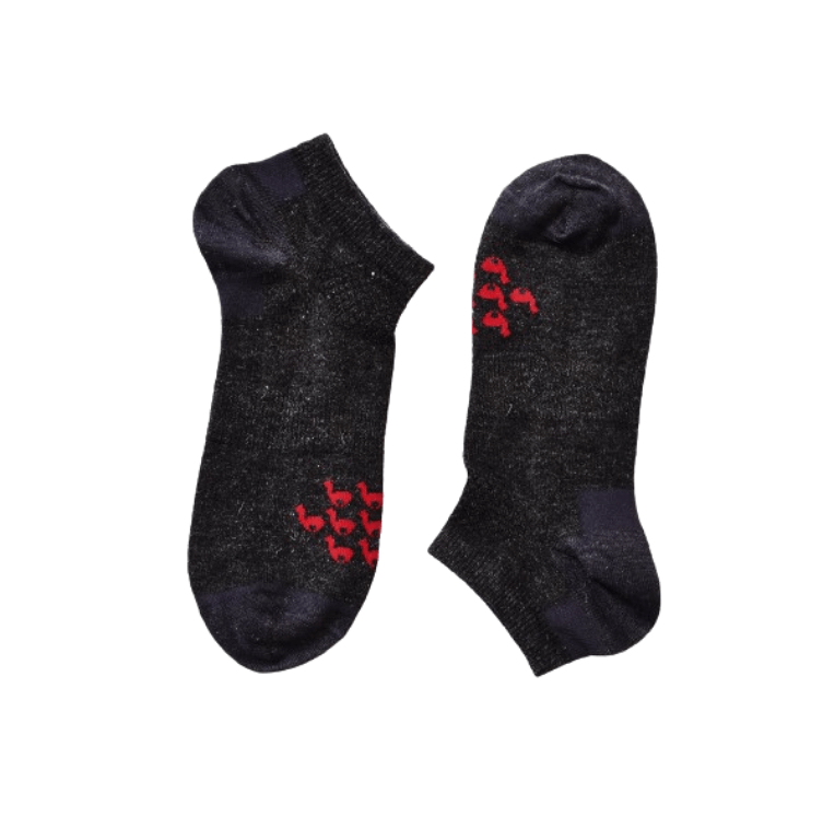 Leichte Alpaka Sneaker-Socken für Damen und Herren