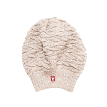 Beanie Mütze aus 100 % weichem Baby-Alpaka