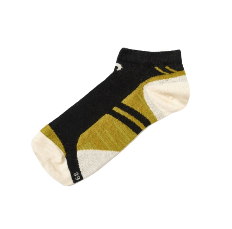 Sport- Sneaker-Socken mit 95 % Naturfaseranteil in toller