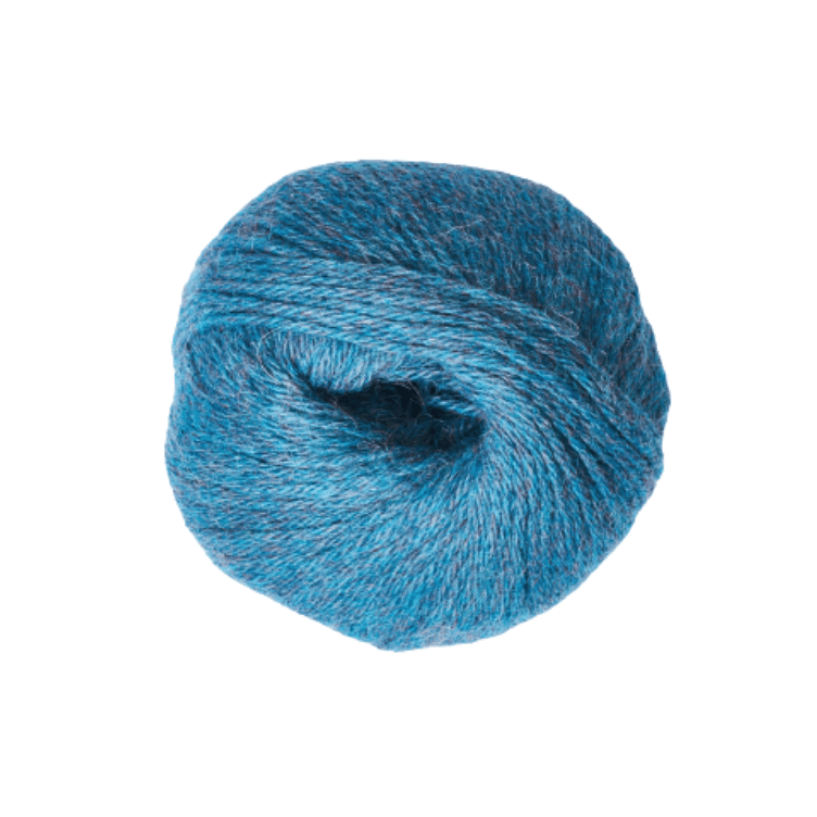 Weiches Strickgarn aus Babyalpaka 50 g - alger - Strickgarn