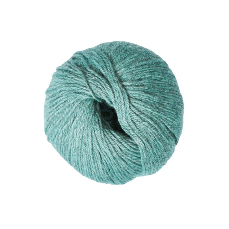 Weiches Strickgarn aus Babyalpaka 50 g - deep sea