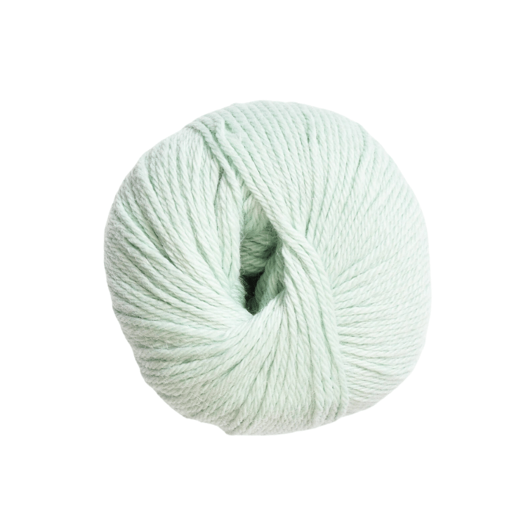 Weiches Strickgarn aus Babyalpaka 50 g - pistazie-mint