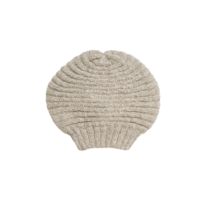 Beaniemütze mit Rippenstrick aus 100% Baby-Alpaka-Wolle - Mein-Alpaka-Shop.de