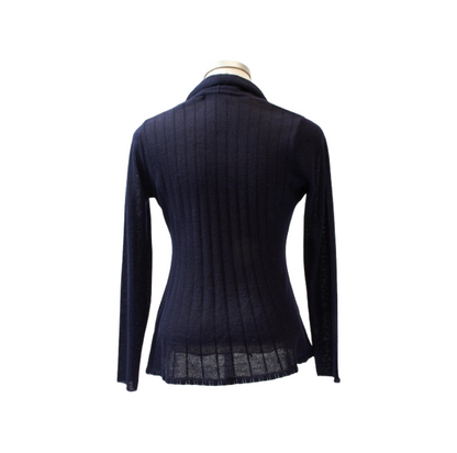 Elegante Alpaka-Strickjacke für Damen - Strickjacke