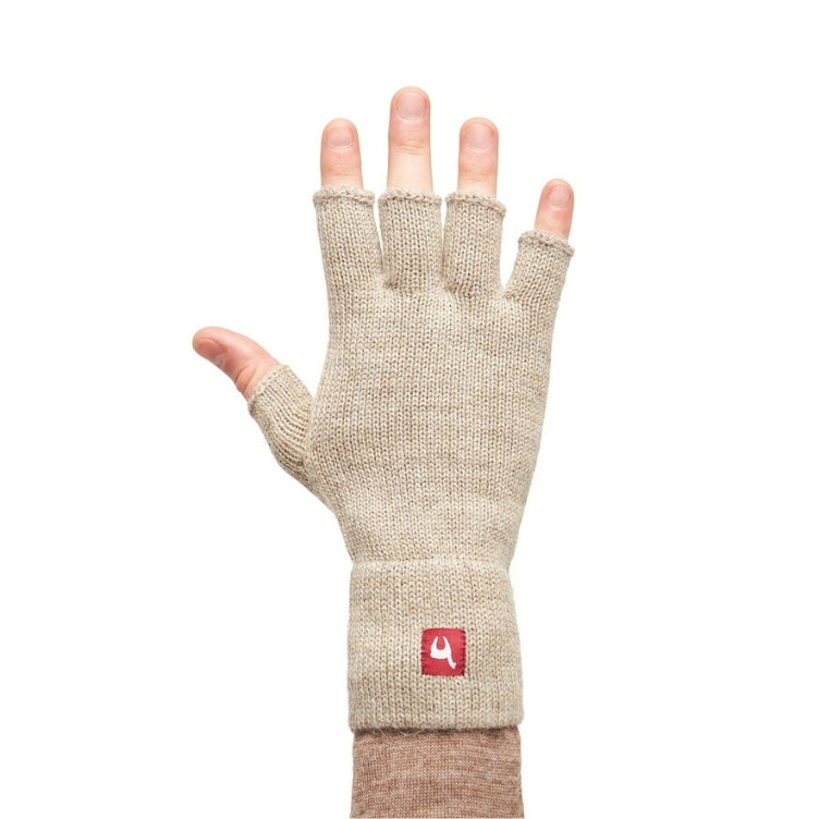Fingerlose - Halbfinger Handschuhe aus Baby-Alpaka-Wolle - Mein-Alpaka-Shop.de