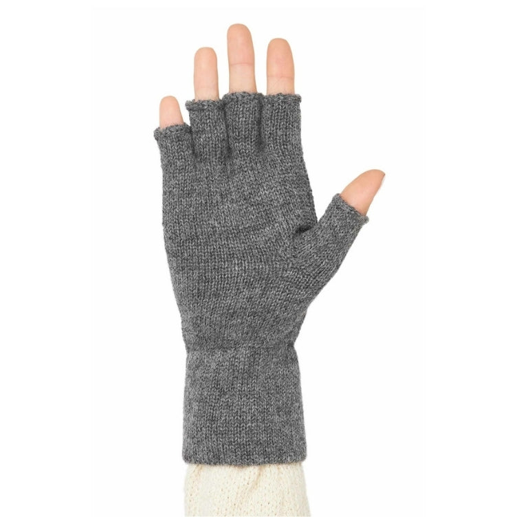 Fingerlose - Halbfinger Handschuhe aus Baby-Alpaka-Wolle - Mein-Alpaka-Shop.de