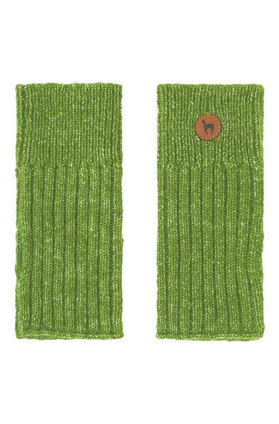 Kuschelige Pulswärmer mit Daumenloch aus Alpaka- Merino- Gemisch - Mein-Alpaka-Shop.de