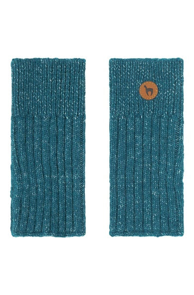 Kuschelige Pulswärmer mit Daumenloch aus Alpaka- Merino- Gemisch - Mein-Alpaka-Shop.de