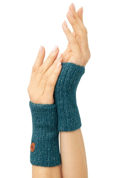 Weiche Pulswärmer aus Alpaka-Merino-Gemisch ohne Daumenloch - Mein-Alpaka-Shop.de