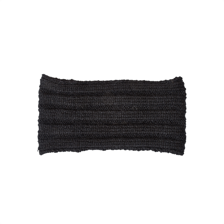 Breites, quergeripptes Stirnband aus Alpaka-Wolle - Mein-Alpaka-Shop.de