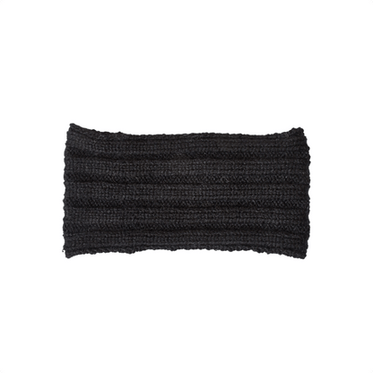 Breites, quergeripptes Stirnband aus Alpaka-Wolle - Mein-Alpaka-Shop.de
