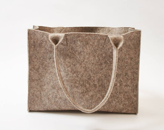 Wunderschöne Tasche aus Alpaka-Woll-Filz mit unzähligen Einsatzmöglichkeiten - Mein-Alpaka-Shop