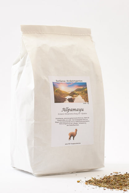 Kräutermischung Allpamayu für Alpakas